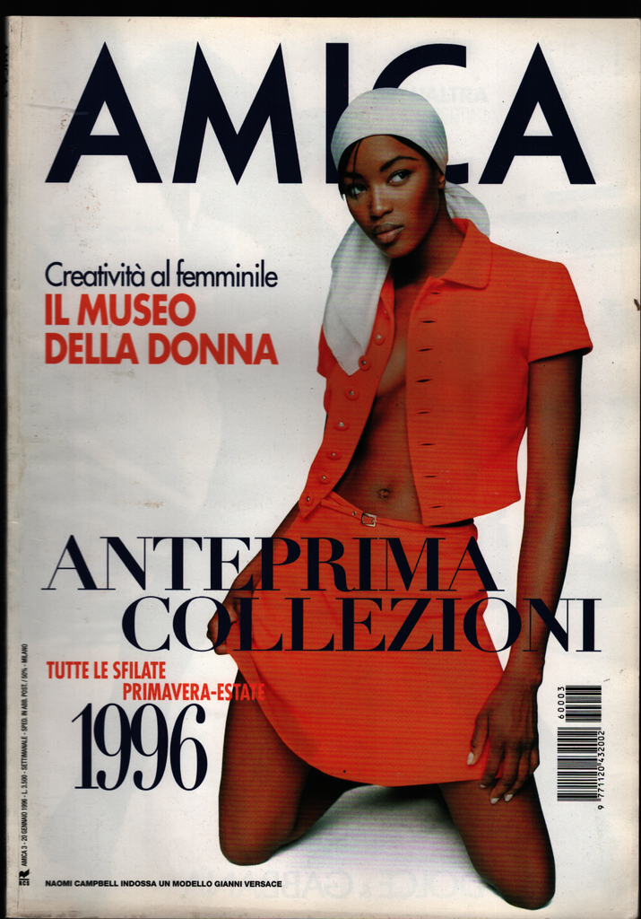 Amica Italian Fashion Magazine January 20 1996 Naomi Campbell 021121ame2