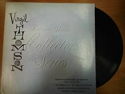 33 RPM Vinyl Virgil Thomson Concerto for Violoncello Columbia Record 022415SM