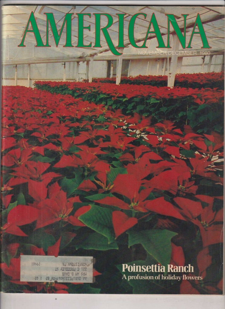 Americana Mag Poinsettia Ranch Nov/Dec 1980 033120nonrh