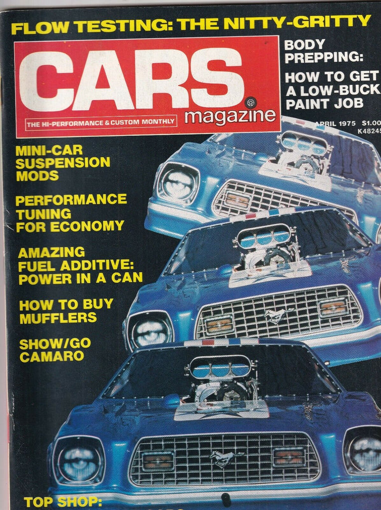 Cars Magazine Mini-Car Suspension Mods & Tuning April 1975 102119nonr