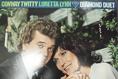 Conwat Twitty Loretta Lynn Diamond Duet 33RPM 020216 TLJ