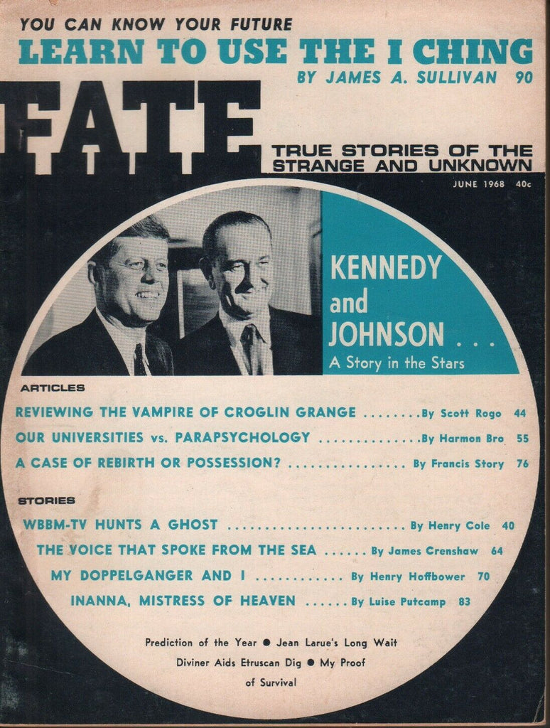 Fate Digest June 1968 John F Kennedy Lyndon Johnson 061719AME