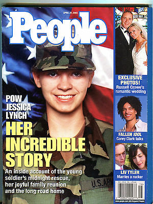 People Magazine April 21 2003 Jessica Lynch EX 041116jhe