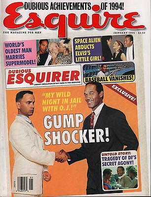 Esquire January 1995 Vol.123 No.1 Dubious Achievements of 1994 EX 112415DBE