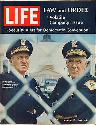 Life Magazine August 23 1968 Birthday John Hartnett, Frank Lavelle VG 050216DBE2