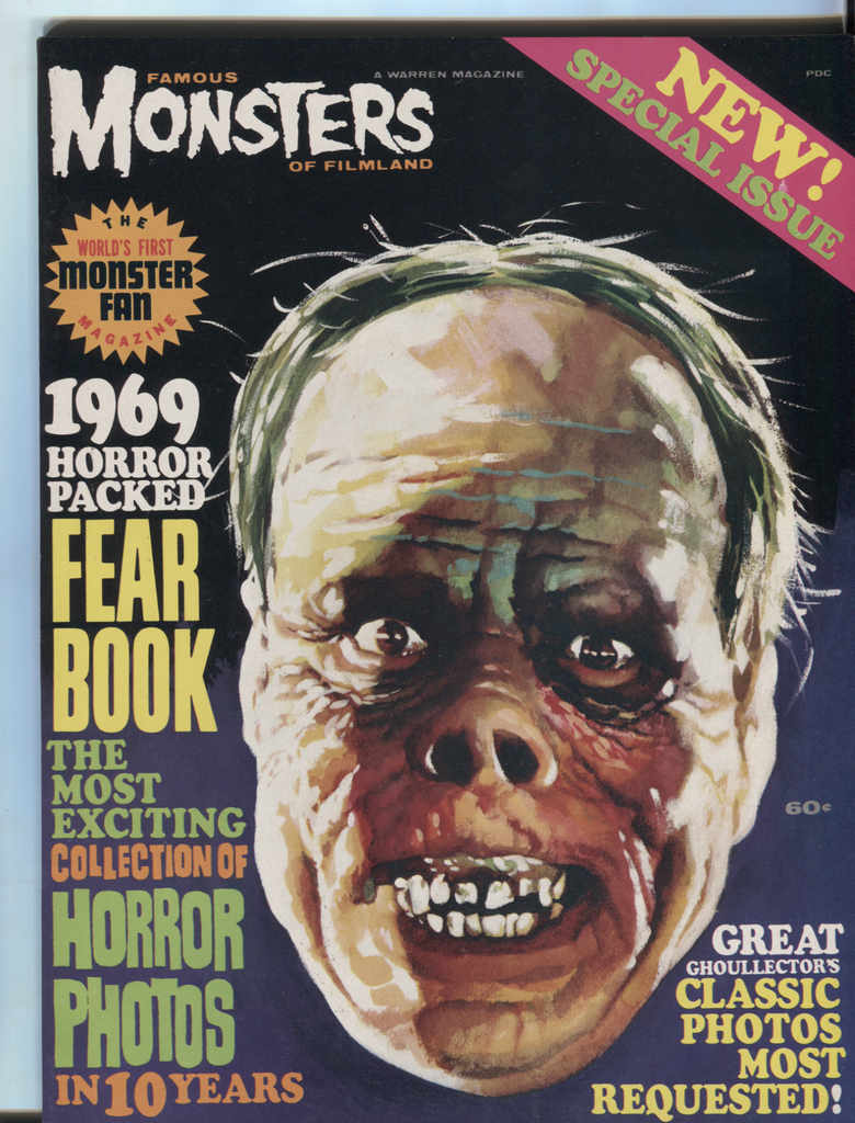 Famous Monsters of Filmland 1969 Fear Book Amina-Ananka 022521DBE