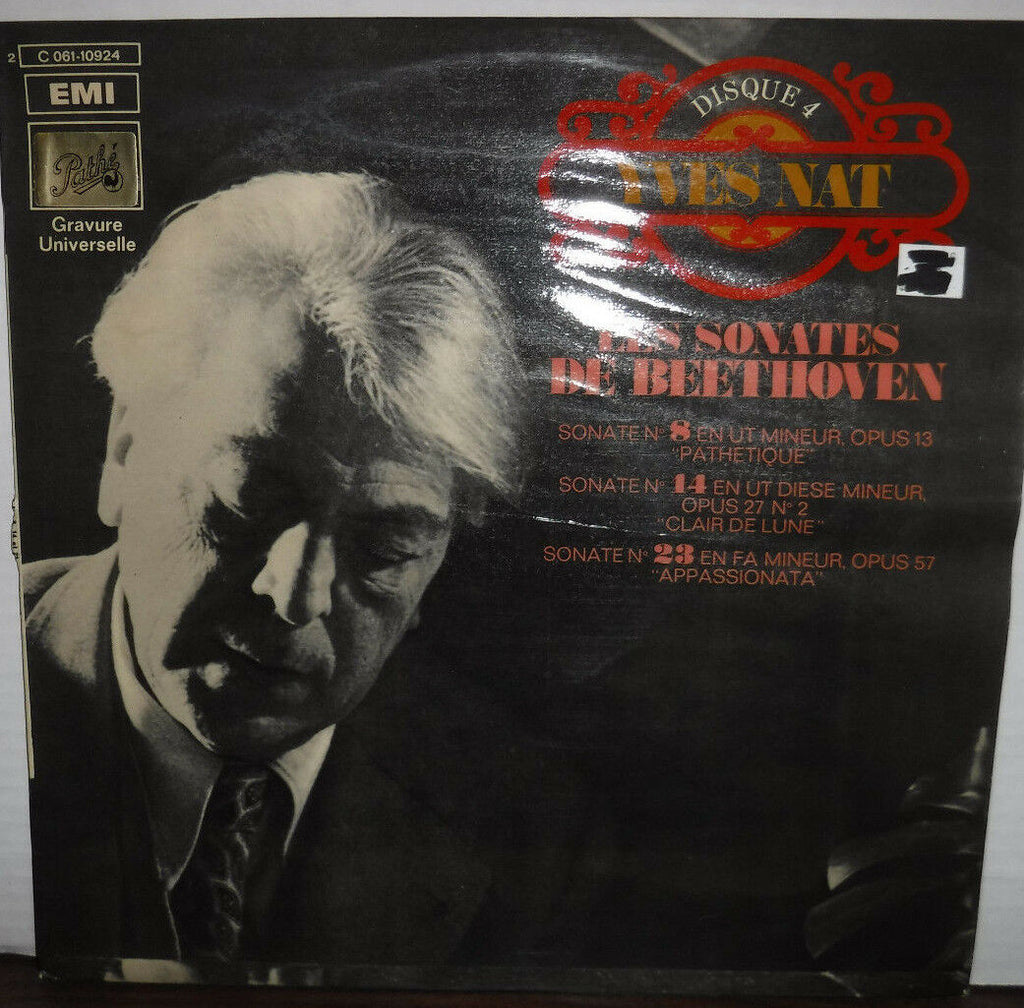 Yves Nat Les Sonates De Beethoven vinyl C061 vinyl 010718LLE