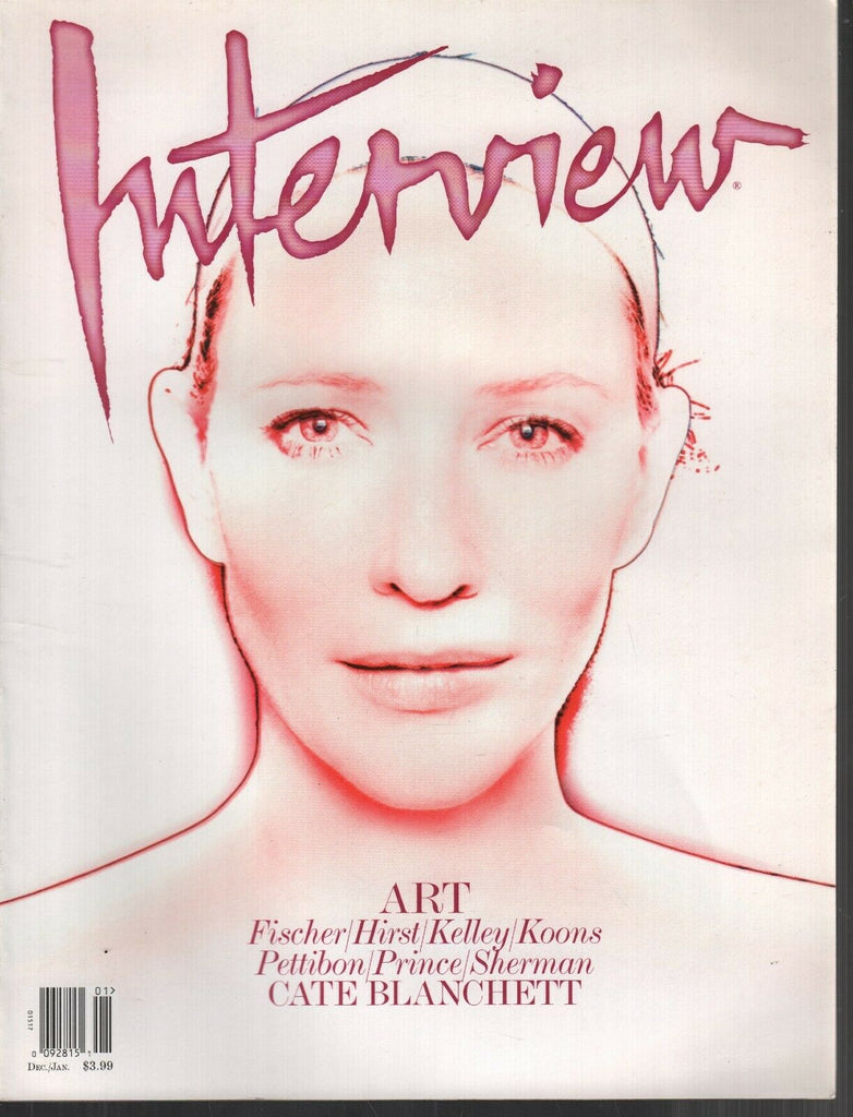 Interview Magazine December/January 2009 Cate Blanchett Andy Warhol 100219AME2