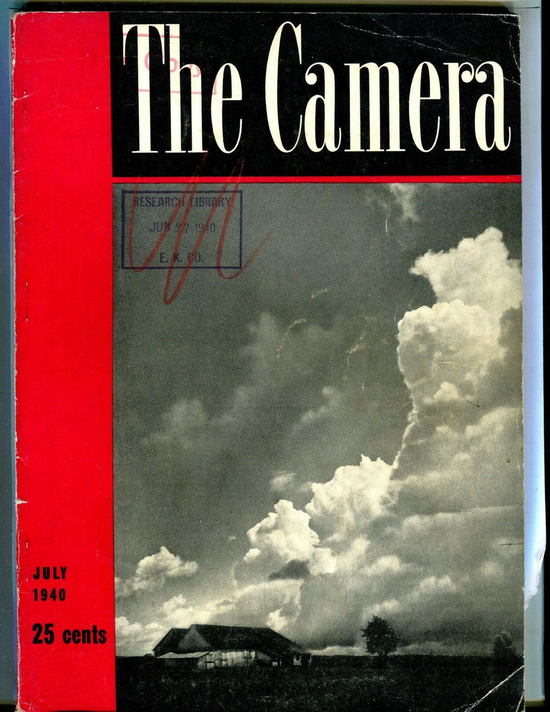 The Camera Magazine July 1940 E.F Raynolds GD 042617nonjhe