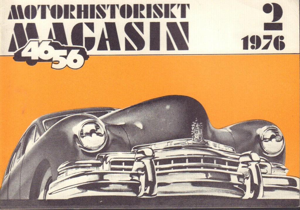 Motorhistoriskt Magasin Swedish Car Magazine 2 1976 Manhattan 032717nonDBE