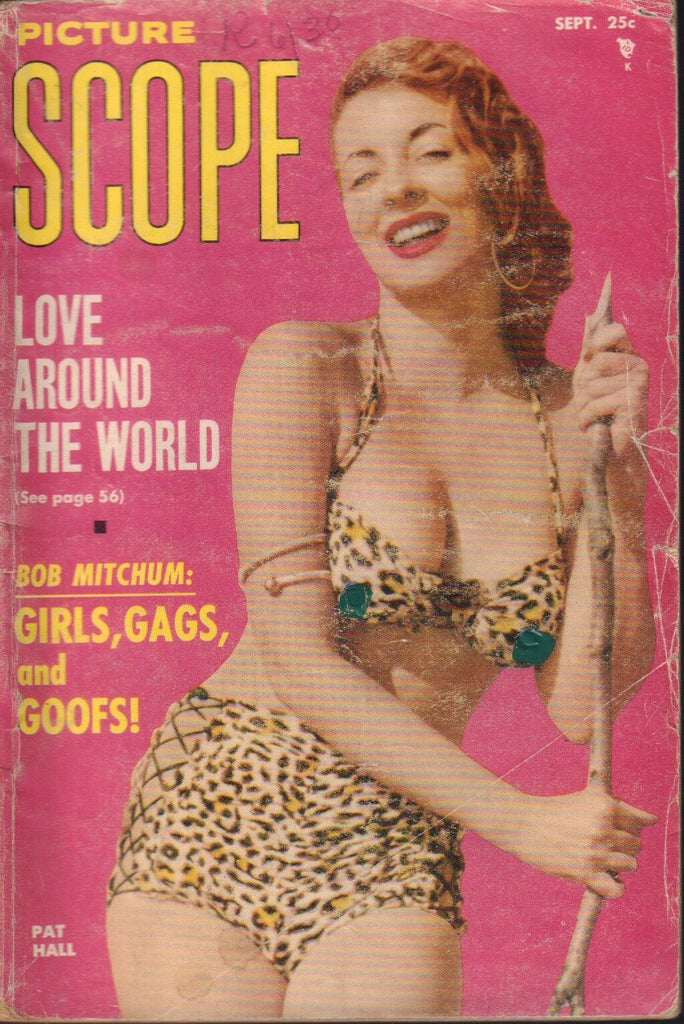 Picture Scope September 1955 Cheesecake Pin Up Girls 091218AME