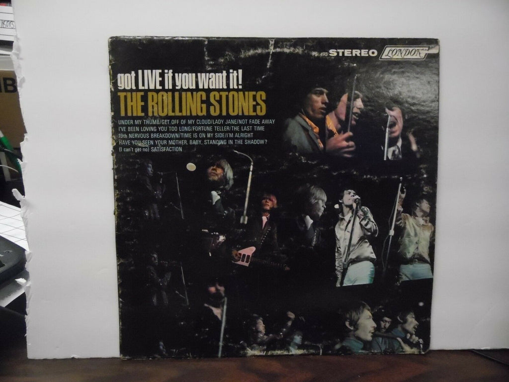 Got it Live if you want it! Rolling Stones vinyl PS493 060818LLE