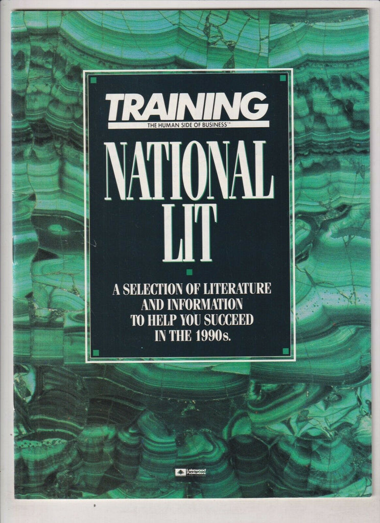 Training Mag National Lit Info To Succeed December 1992 021920nonr