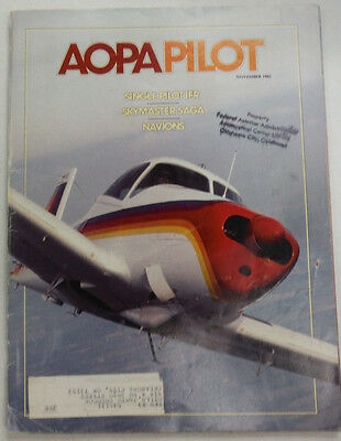 AOPA Pilot Magazine Single Pilot IFR November 1982 052615R