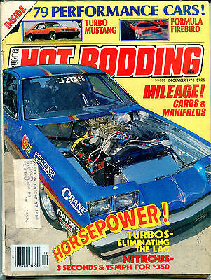 Hot Rodding Magazine December 1978 Horsepower! Turbos Nitrous ML VGEX 122215jhe
