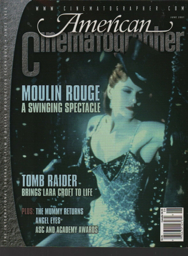 American Cinematographer June 2001 Tomb Raider Moulin Rouge 082420AME