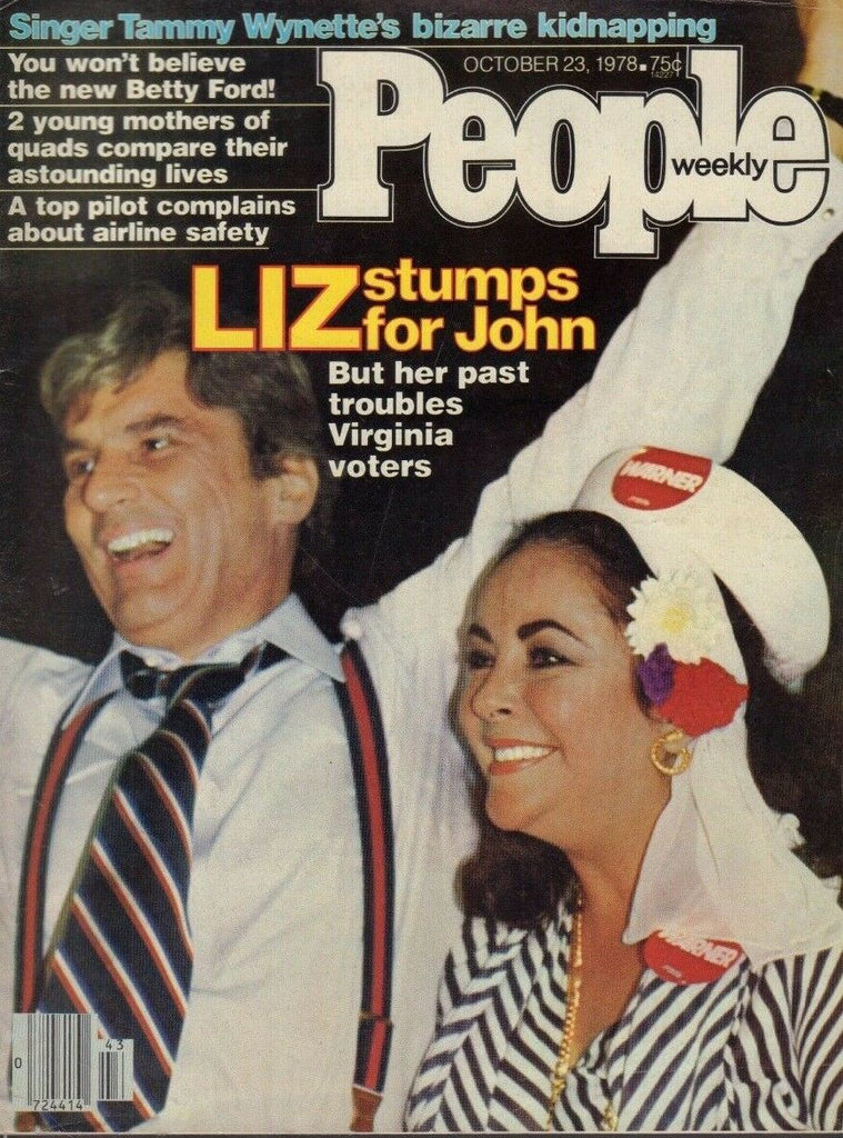 People Weekly October 23 1978 Liz Taylor Tammy Wynette 011719DBE