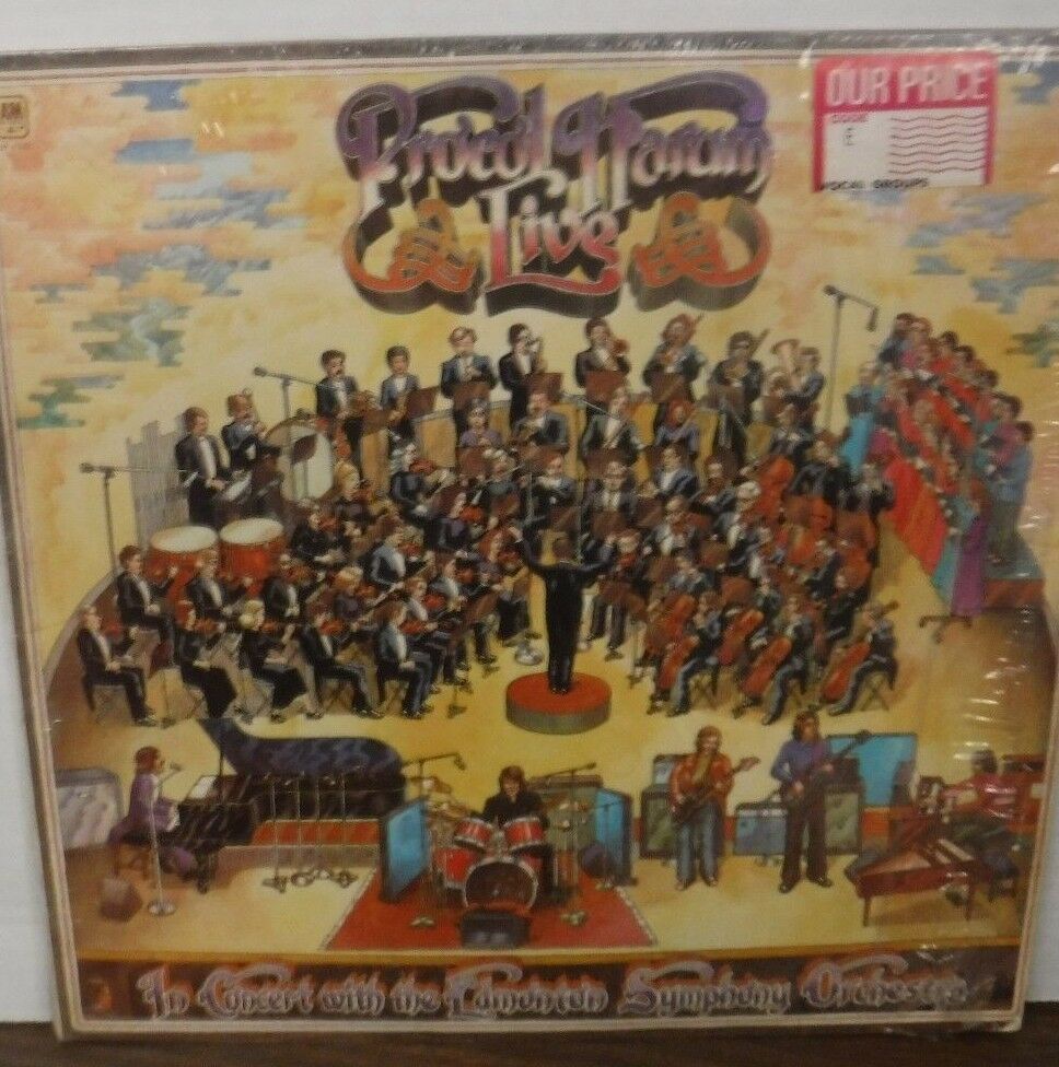 Procol Harum Live with the edmonton symphony orchestra SP-4335 vinyl 012718LLE