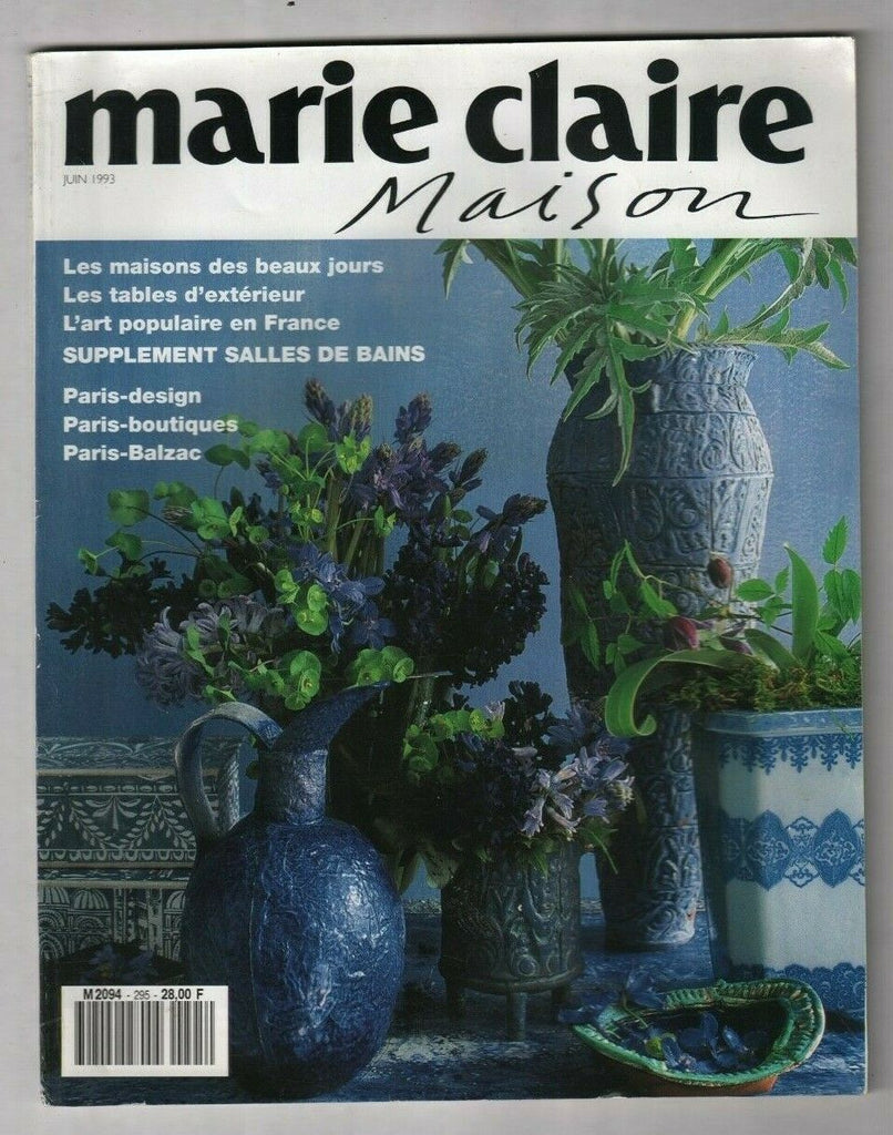 Marie Claire Maison Fench Mag Architecture & Design June 1993 030720nonr