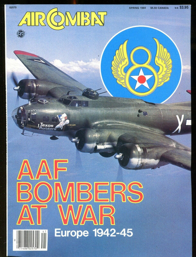 Air Combat Magazine Spring 1984 AAF Bombers EX No ML 010217jhe