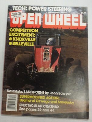 Open Wheel Magazine Knoxville Belleville December 1986 070915R