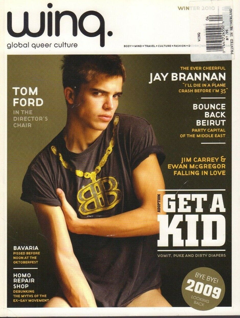 Wing Gay Fashion Magazine Winter 2010 Tom Ford Jay Brannan 060718DBF2