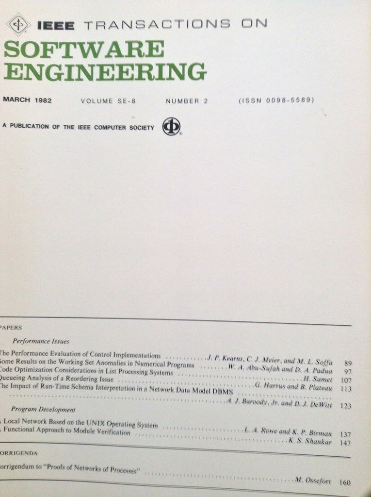 IEEE Software Engineering FAA Magazine Control Eval March 1982 051218nonrh