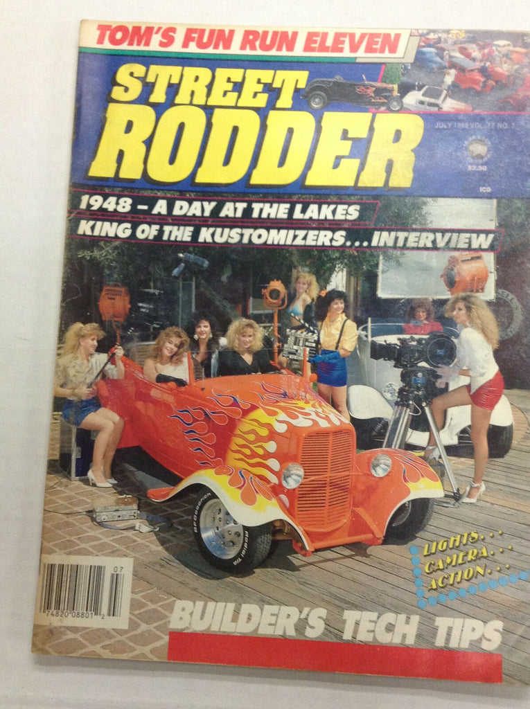 Street Rodder Magazine Tom's Fun Run Eleven July 1988 010517R