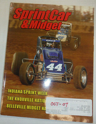 SprintCar & Midget Magazine Indiana Sprint Week October 2007 020915R