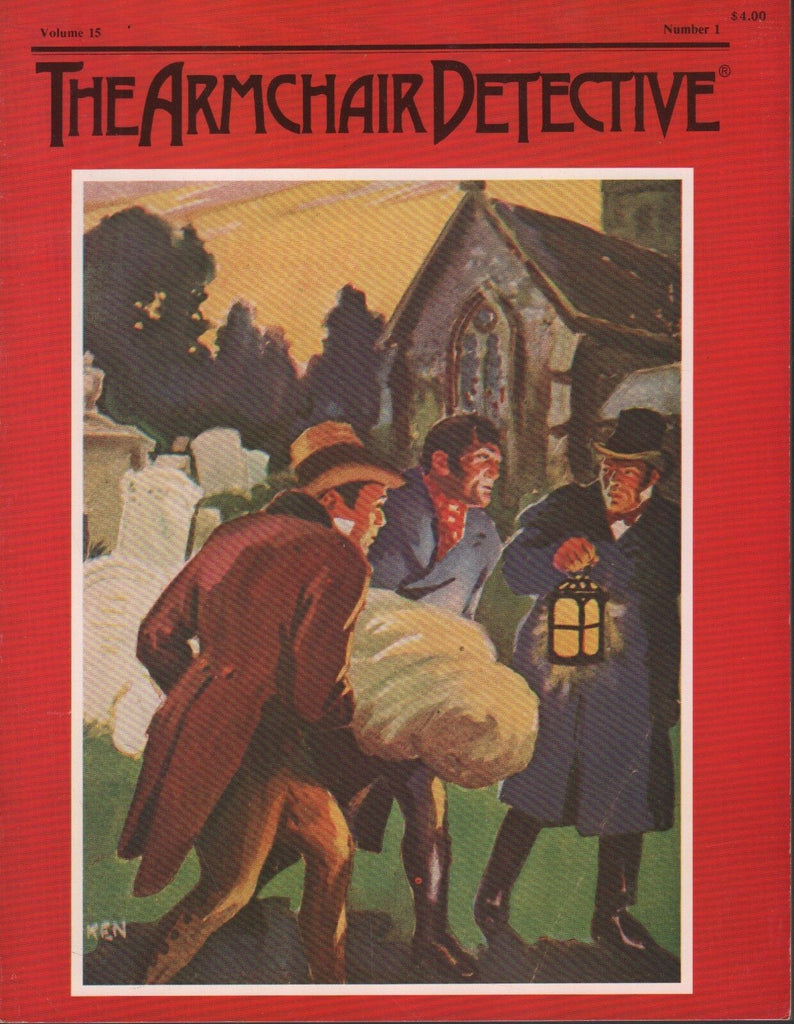The Armchair Detective Vol.15 No.1 Otto Penzler, Allen J Hubin 072717nonDBE2
