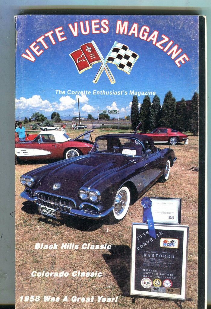 Vette Vues Magazine November 1988 Colorado Classic VG No ML 050817nonjhe