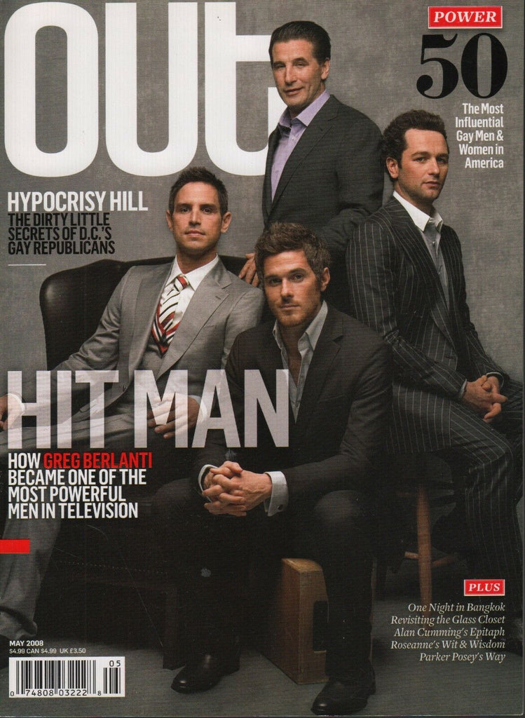 Out may 2008 William Baldwin Mathew Rhys Dave Annable Robert Maxwell 060118DBF2