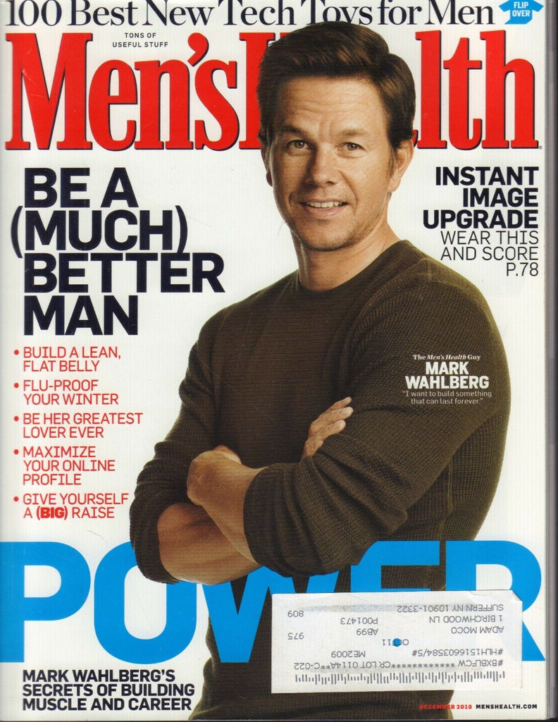 Men's Health December 2010 Mark Wahlberg Olivia Munn 083018AME
