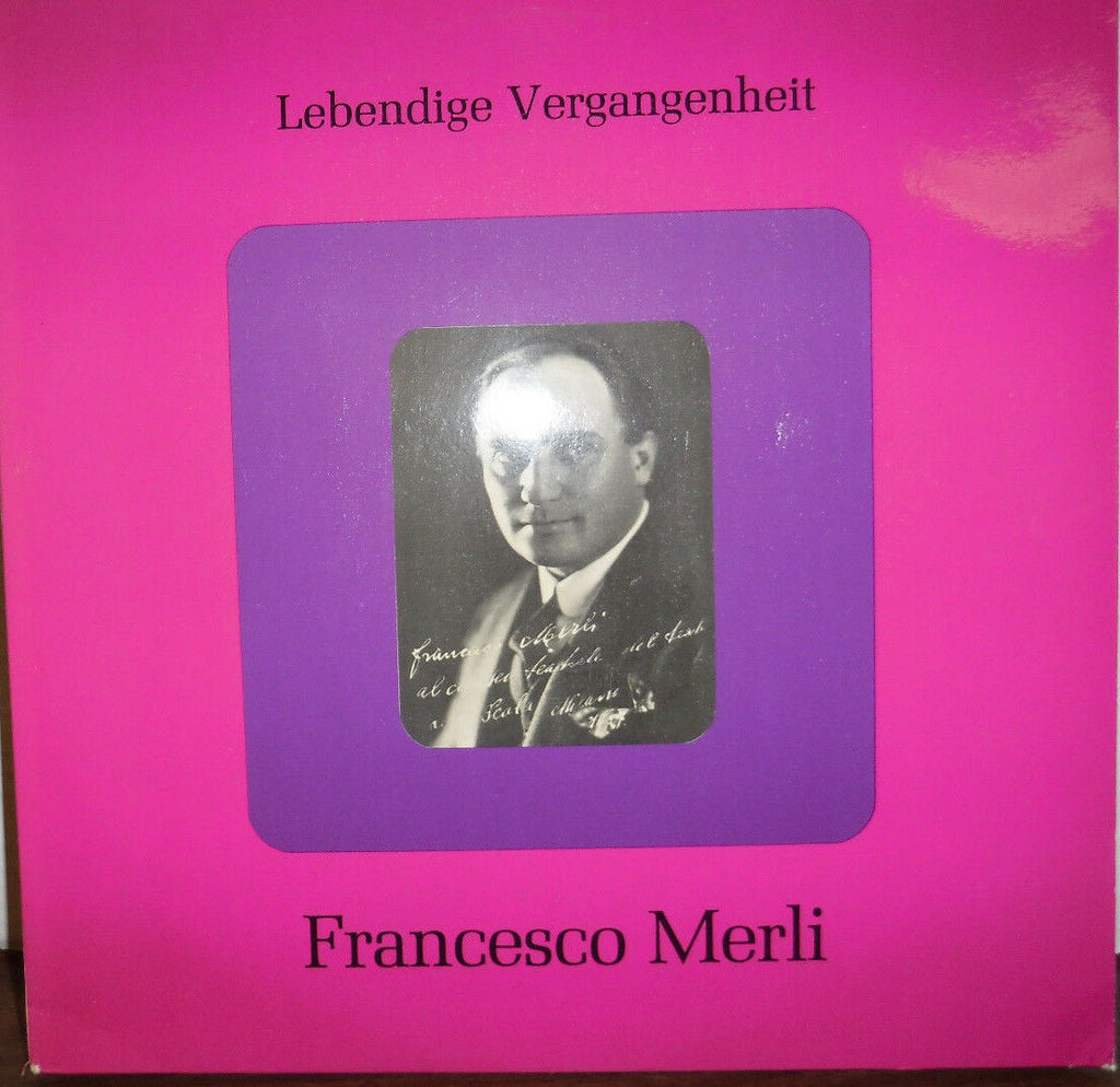 Francesco Merli Lebendige Vergangenheit LV162 010618LLE