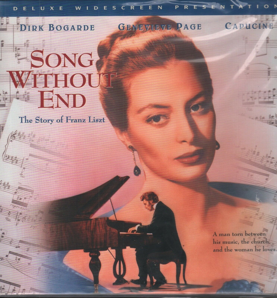 Song Without End Deluxe Widescreen Columbia 1994 Laser Disc 110718AMLD