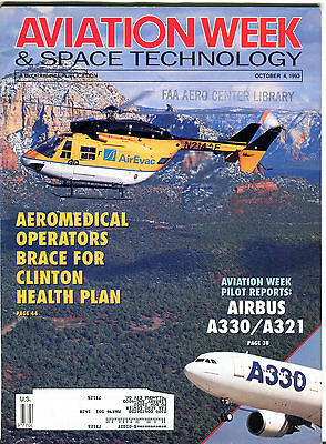Aviation Week & Space Technology Magazine October 4 1993 EX FAA 031116jhe