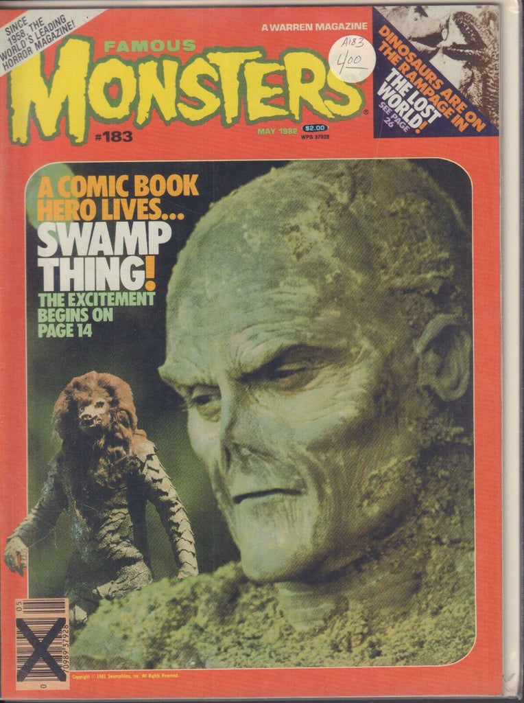 Famous Monsters May 1982 Swamp Thing 013018DBE