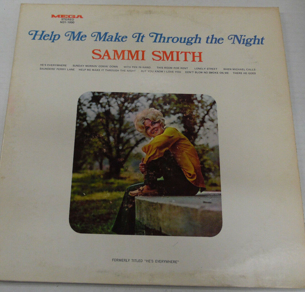 Help Me Make It Through The Night Sammi Smith M311000 33RPM Record 032017RR