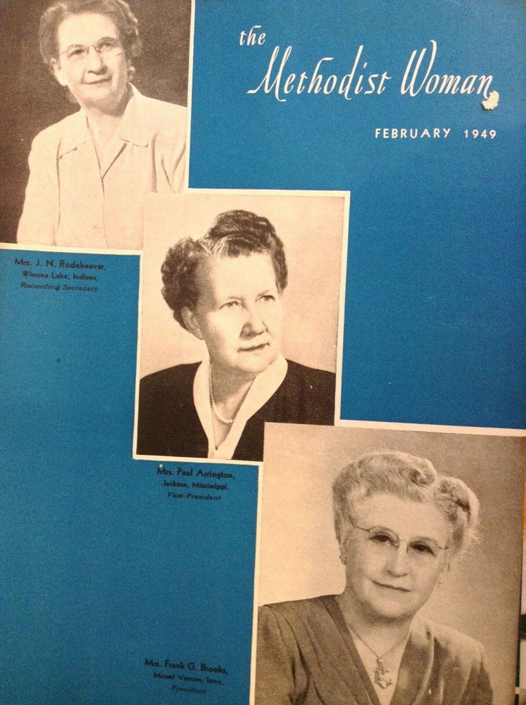 The Methodist Woman Magazine Mrs.Paul Anington February 1949 041918nonrh