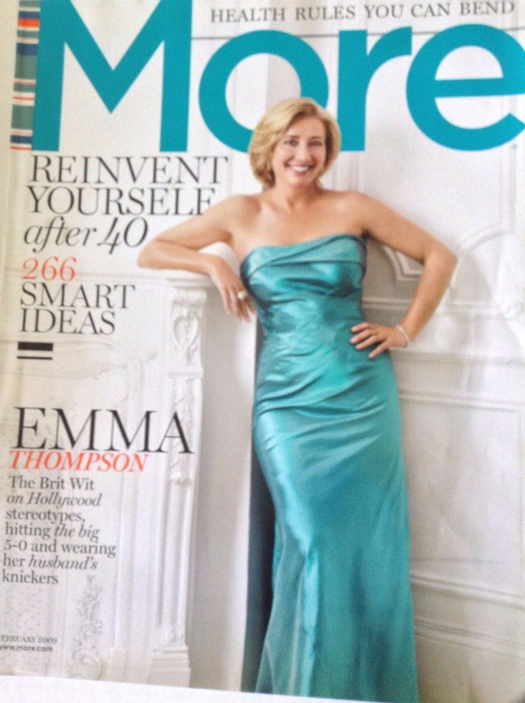 More Magazine Emma Thompson The Brit Wit February 2009 090217nonrh