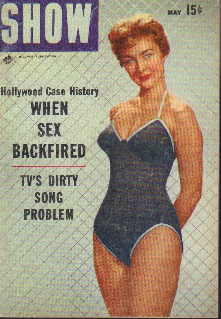 Show Digest May 1955 Leslie Caron Cheesecake Pin Up 091218AME2