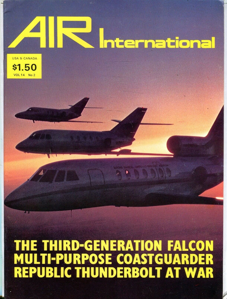 Air International Magazine February 1978 Falcon Thunderbolt EX No ML 112616jhe