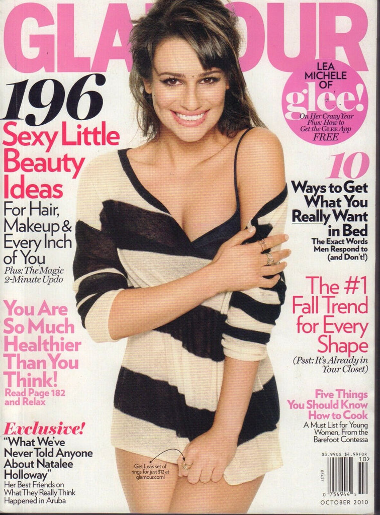 Glamour Magazine October 2010 Lea Michele 092017nonjhe