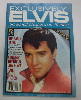 Exclusively Elvis Presley Magazine Spring 1987 The Early Years 071315R