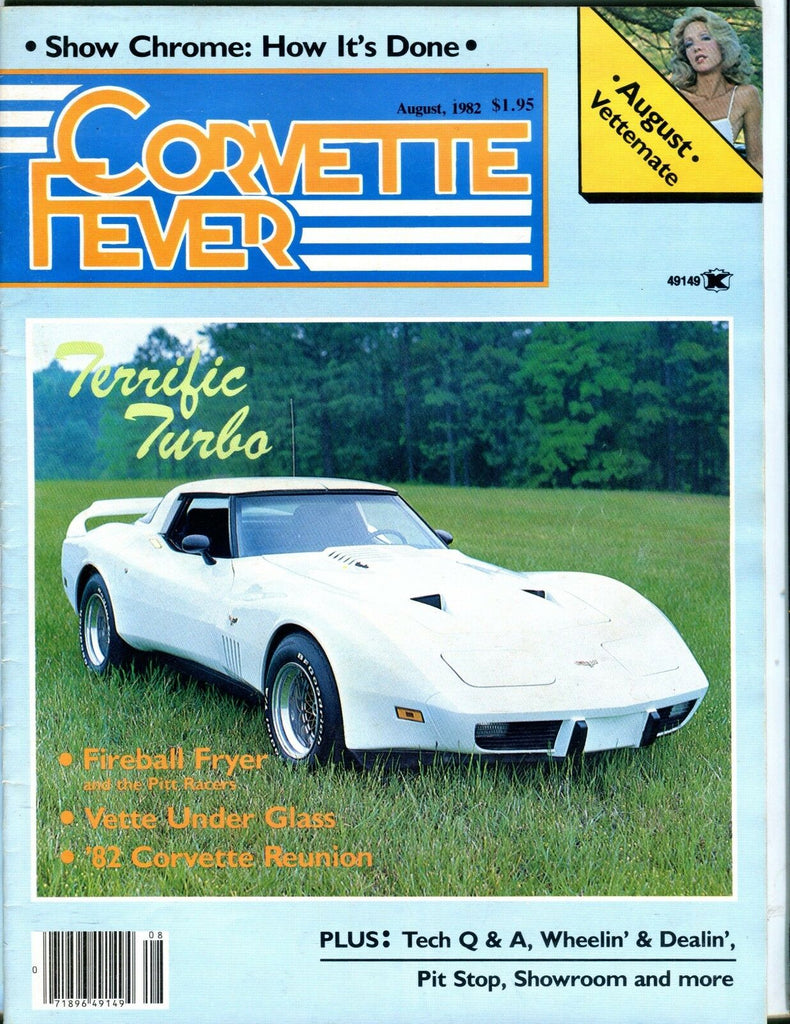 Corvette Fever Magazine August 1982 Terrific Turbo 070517nonjhe