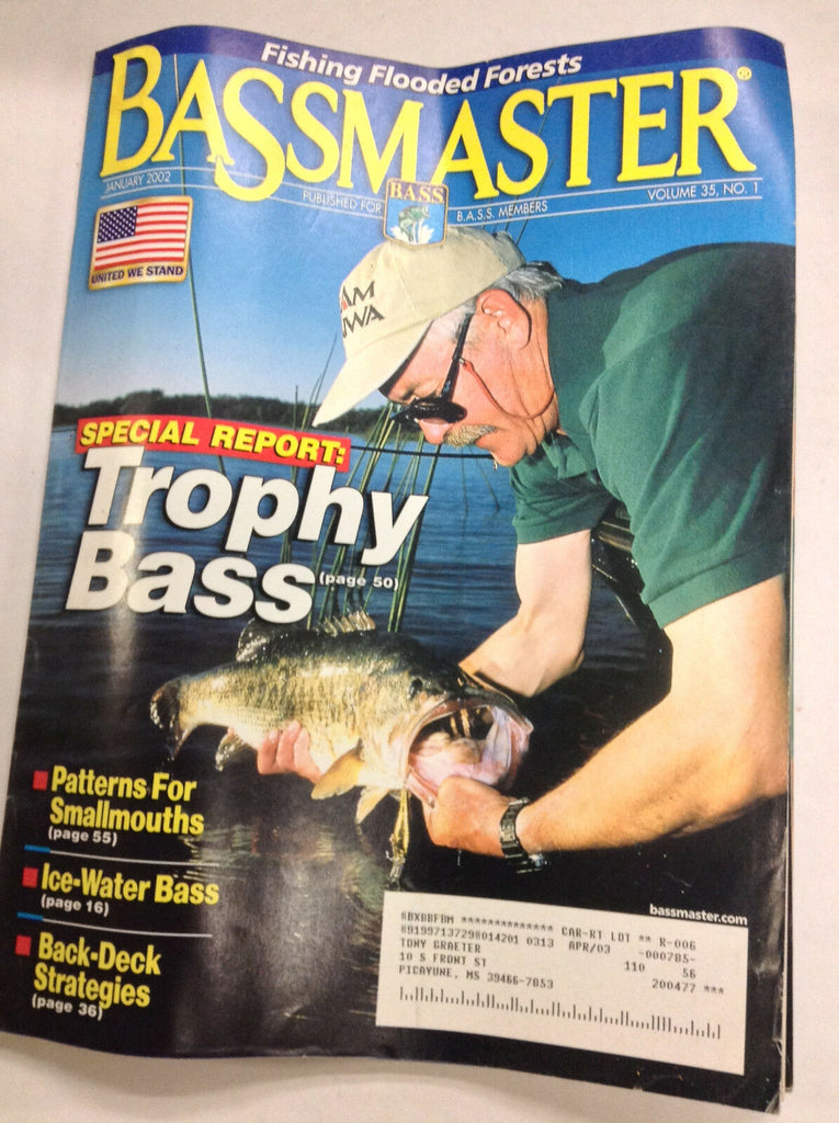 Bassmaster Magazine Trophy Bass Smallmouths January 2002 042617nonr2