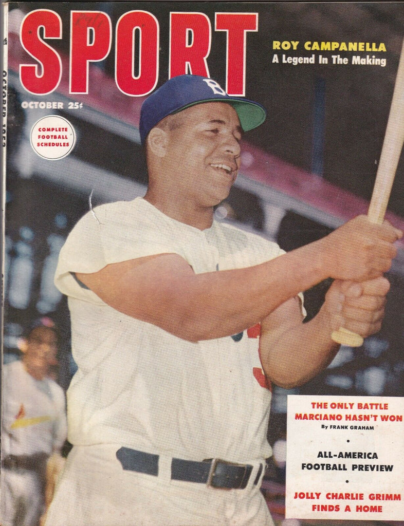Sport MagazineRoy Campanella Rocky Marciano October 1953 NO ML 073119nonr