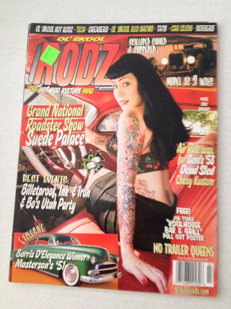 Ol' Skool Rodz Magazine Grand National Roadster Show July 2007 030217NONRH