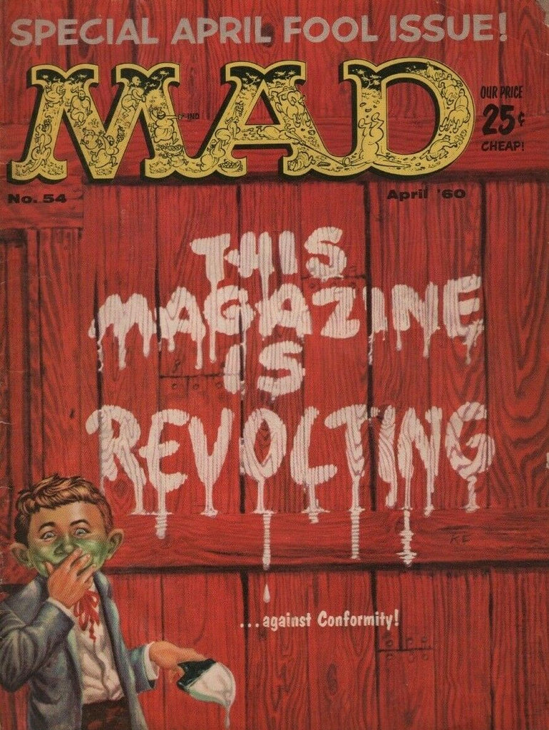 Mad Magazine No.54 April 1960 April Fools Issue 071219DBE