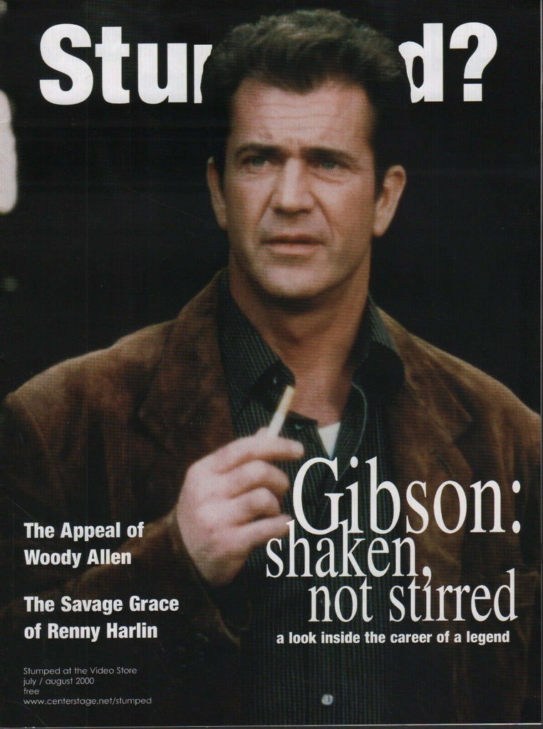 Stumped At The Video Store July August 2000 Mel Gibson Woody Allen 080818DBE